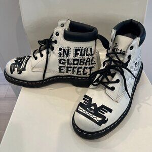Dr Martens Mark Wigan Boots, White, Size 42EU